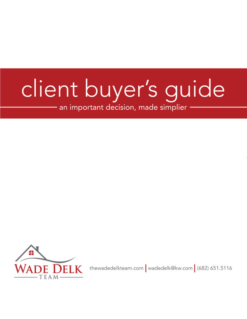 Wade Delk Realty Buyer's Guide