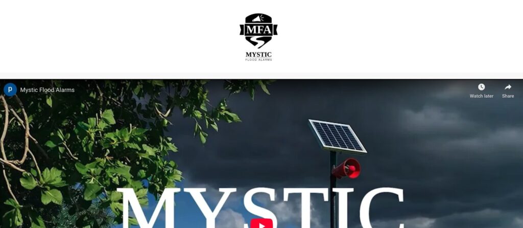 Mystic Flood Alarms